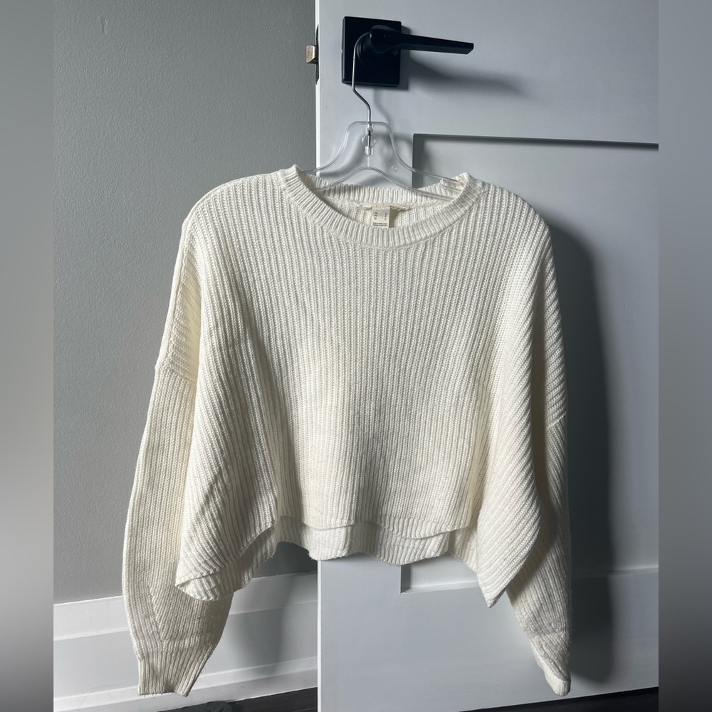 Urban Planet Off-White Crew Neck Sweater